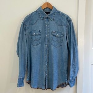 COPY - Vintage western Wrangler denim shirt